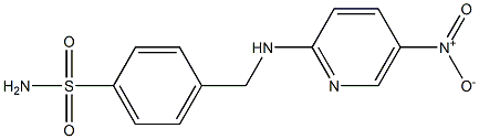  4-{[(5-nitropyridin-2-yl)amino]methyl}benzene-1-sulfonamide