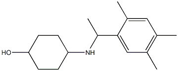 4-{[1-(2,4,5-trimethylphenyl)ethyl]amino}cyclohexan-1-ol Structure