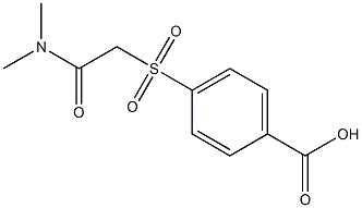 4-{[2-(dimethylamino)-2-oxoethyl]sulfonyl}benzoic acid