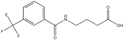 4-{[3-(trifluoromethyl)phenyl]formamido}butanoic acid