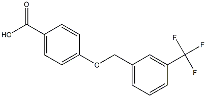 4-{[3-(trifluoromethyl)phenyl]methoxy}benzoic acid