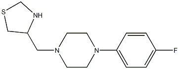 4-{[4-(4-fluorophenyl)piperazin-1-yl]methyl}-1,3-thiazolidine