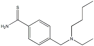 4-{[butyl(ethyl)amino]methyl}benzenecarbothioamide