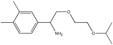 4-{1-amino-2-[2-(propan-2-yloxy)ethoxy]ethyl}-1,2-dimethylbenzene