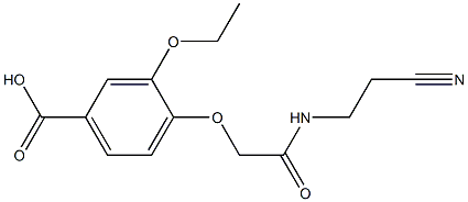 4-{2-[(2-cyanoethyl)amino]-2-oxoethoxy}-3-ethoxybenzoic acid