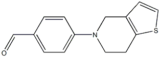 4-{4H,5H,6H,7H-thieno[3,2-c]pyridin-5-yl}benzaldehyde|