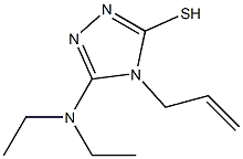 4-allyl-5-(diethylamino)-4H-1,2,4-triazole-3-thiol