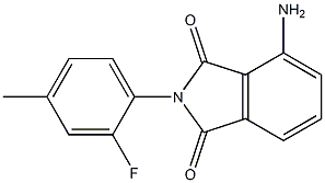 4-amino-2-(2-fluoro-4-methylphenyl)-2,3-dihydro-1H-isoindole-1,3-dione|