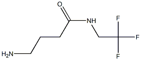 4-amino-N-(2,2,2-trifluoroethyl)butanamide Structure