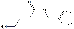 4-amino-N-(2-furylmethyl)butanamide 结构式