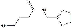 4-amino-N-(2-furylmethyl)butanamide Structure