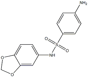  4-amino-N-(2H-1,3-benzodioxol-5-yl)benzene-1-sulfonamide