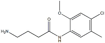 4-amino-N-(4-chloro-2-methoxy-5-methylphenyl)butanamide
