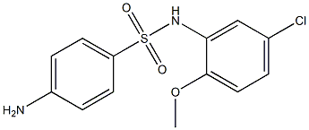 4-amino-N-(5-chloro-2-methoxyphenyl)benzene-1-sulfonamide