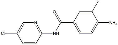 4-amino-N-(5-chloropyridin-2-yl)-3-methylbenzamide Structure