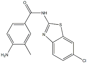 4-amino-N-(6-chloro-1,3-benzothiazol-2-yl)-3-methylbenzamide|