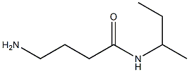 4-amino-N-(sec-butyl)butanamide Structure