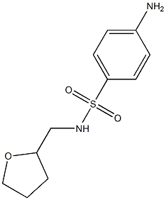 4-amino-N-(tetrahydrofuran-2-ylmethyl)benzenesulfonamide