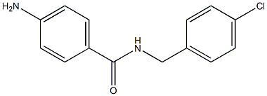 4-amino-N-[(4-chlorophenyl)methyl]benzamide