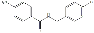 4-amino-N-[(4-chlorophenyl)methyl]benzamide|