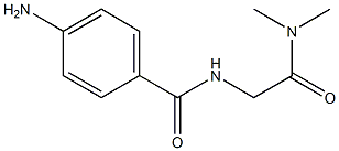 4-amino-N-[2-(dimethylamino)-2-oxoethyl]benzamide