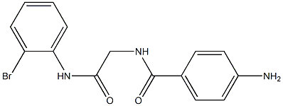 4-amino-N-{2-[(2-bromophenyl)amino]-2-oxoethyl}benzamide