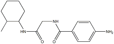 4-amino-N-{2-[(2-methylcyclohexyl)amino]-2-oxoethyl}benzamide