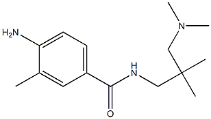 4-amino-N-{2-[(dimethylamino)methyl]-2-methylpropyl}-3-methylbenzamide|