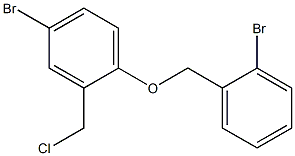 4-bromo-1-[(2-bromophenyl)methoxy]-2-(chloromethyl)benzene