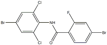 4-bromo-N-(4-bromo-2,6-dichlorophenyl)-2-fluorobenzamide