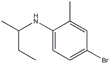 4-bromo-N-(butan-2-yl)-2-methylaniline|