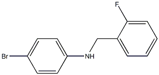 4-bromo-N-[(2-fluorophenyl)methyl]aniline