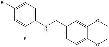 4-bromo-N-[(3,4-dimethoxyphenyl)methyl]-2-fluoroaniline|