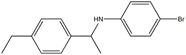 4-bromo-N-[1-(4-ethylphenyl)ethyl]aniline|