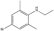 4-bromo-N-ethyl-2,6-dimethylaniline Structure