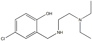 4-chloro-2-({[2-(diethylamino)ethyl]amino}methyl)phenol