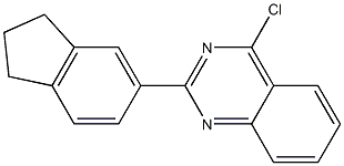 4-chloro-2-(2,3-dihydro-1H-inden-5-yl)quinazoline
