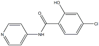  4-chloro-2-hydroxy-N-(pyridin-4-yl)benzamide