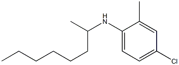 4-chloro-2-methyl-N-(octan-2-yl)aniline