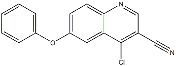 4-chloro-6-phenoxyquinoline-3-carbonitrile