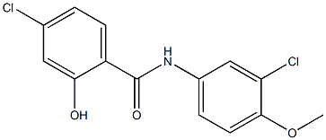 4-chloro-N-(3-chloro-4-methoxyphenyl)-2-hydroxybenzamide