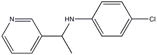 4-chloro-N-[1-(pyridin-3-yl)ethyl]aniline