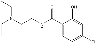 4-chloro-N-[2-(diethylamino)ethyl]-2-hydroxybenzamide|