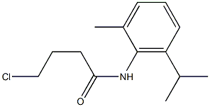  4-chloro-N-[2-methyl-6-(propan-2-yl)phenyl]butanamide