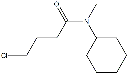 4-chloro-N-cyclohexyl-N-methylbutanamide Structure