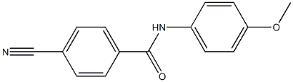 4-cyano-N-(4-methoxyphenyl)benzamide|