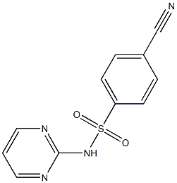 4-cyano-N-pyrimidin-2-ylbenzenesulfonamide