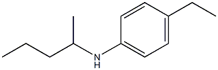 4-ethyl-N-(pentan-2-yl)aniline Structure