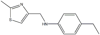 4-ethyl-N-[(2-methyl-1,3-thiazol-4-yl)methyl]aniline