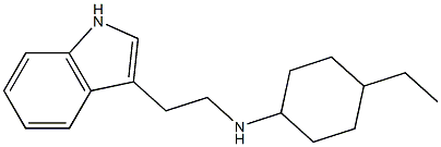  4-ethyl-N-[2-(1H-indol-3-yl)ethyl]cyclohexan-1-amine